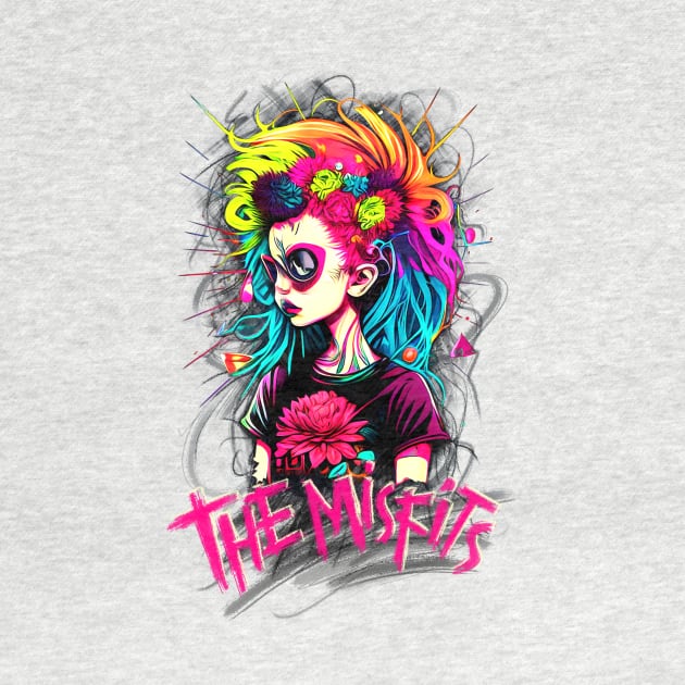 Punk Girl - The Misfits by VACO SONGOLAS